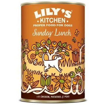 Lily's Sunday Lunch Tinned Wet Dog Food (400g)